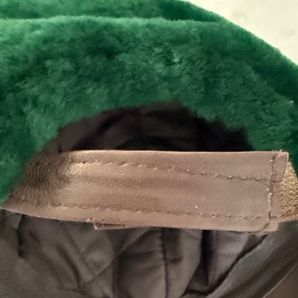 Maximilian Luxurious Shearling Baseball Cap NEW